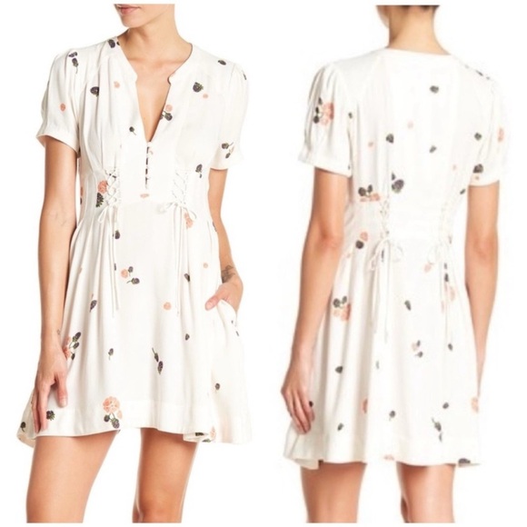 FREE PEOPLE Dream Girl Dress ASO Jane The Virgin Size 4 Babydoll - Picture 7 of 13